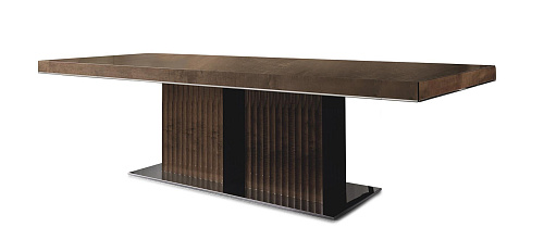 Wood & Metal Extendable Table