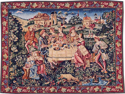 The Afternoon Tea with Border Tapestry
