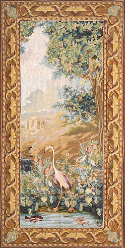 The Water Point - Flamingo Door Tapestry