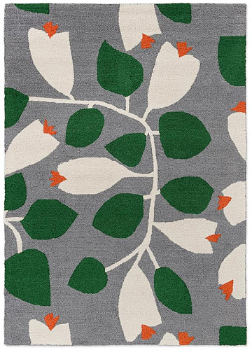 Rosehip Blue Outdoor Rug