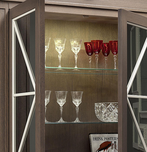 Natural Oak Two-Door Wardrobe