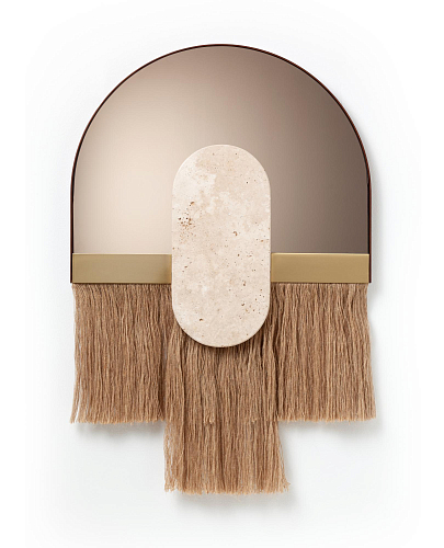 Souk Ecru Shell Decorative Mirror