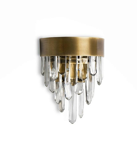 Brass Stream Wall Light