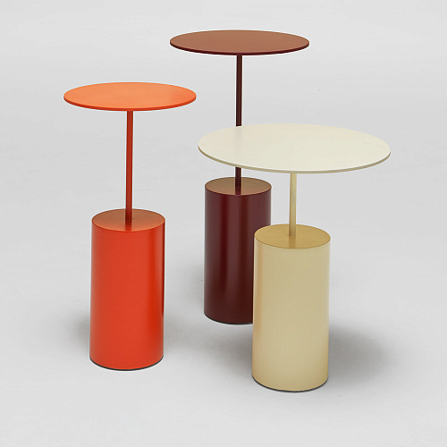 Cocktail Italian Orange Luxury Side Table