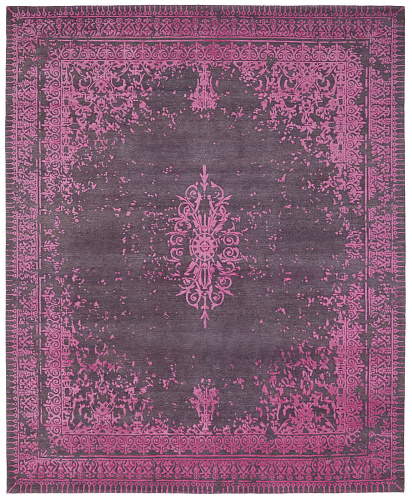 Ferrara Special Rocked Grey Pink Rug