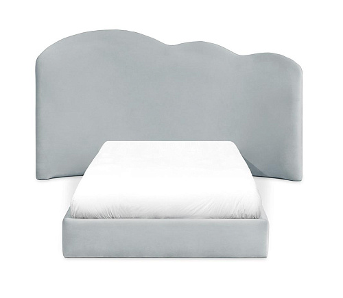 Fluffy Sky Grey Bed