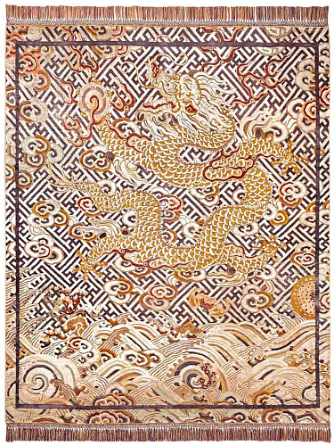 Dragon Hand-Knotted Rug