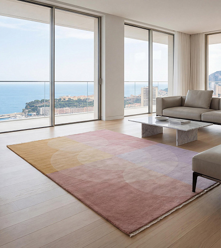 Pastel Mosaic Blush Rug