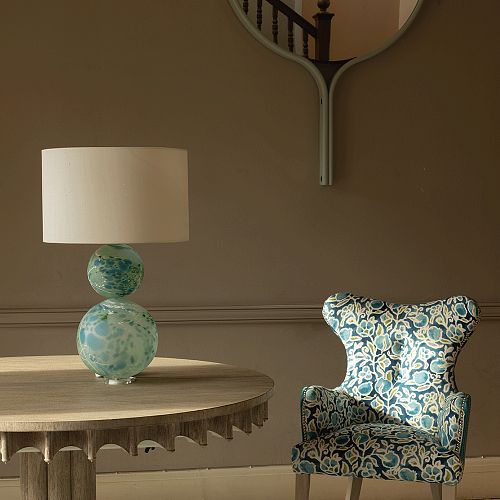 Ariana Sea Green Table Lamp