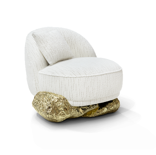 White Luxe Armchair
