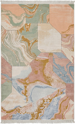 Pastel Collage Rug