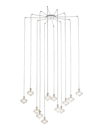 Murano 12-Light Blown Glass Chandelier