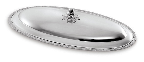Oval Silver Fish Serving Platter