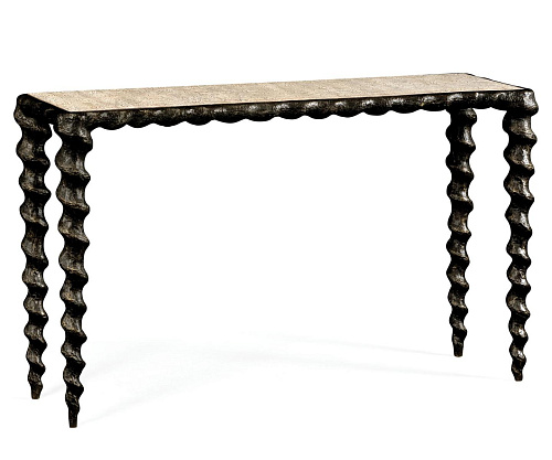 Karinta Console Table White Oyster