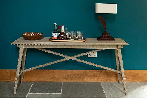 Stratford Console Table Greyed Oak