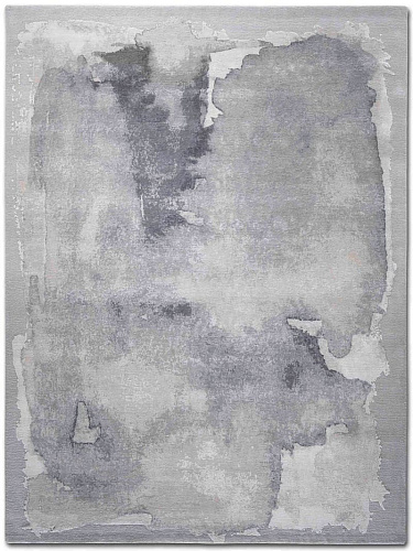 Mono Grey Luxury Hand-Knotted Rug