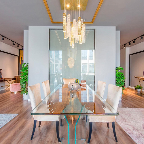 New Pipe Chandelier