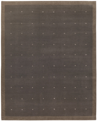 Symbol Border Grey Rug