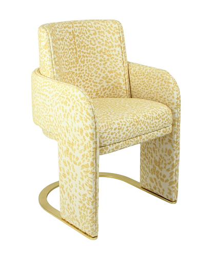 Odisseia Yellow Sculptural Chair