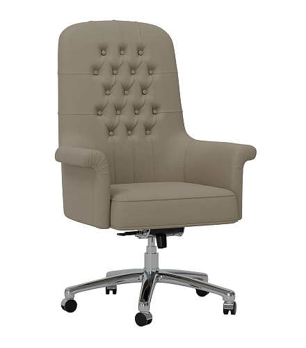 Tufted Swivel Office Chair