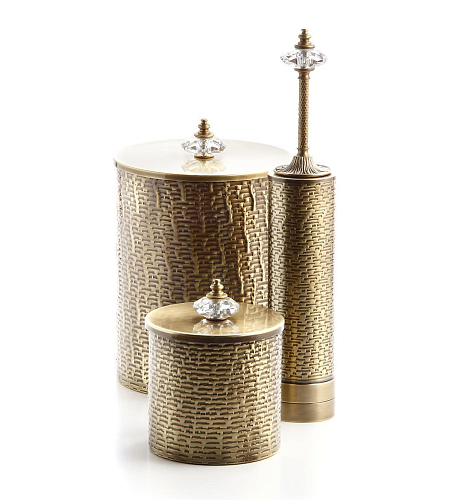 Python and Swarovski Brass Jewellery Box