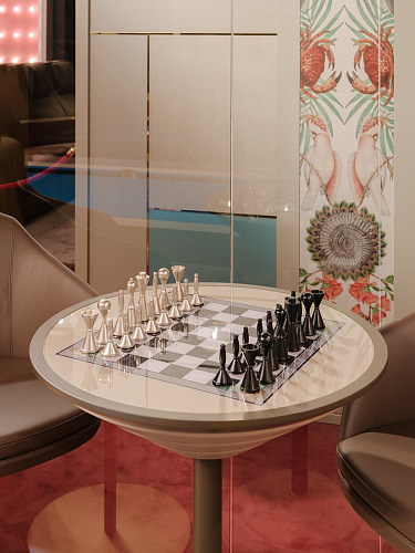 Goemon Chess & Backgammon Table