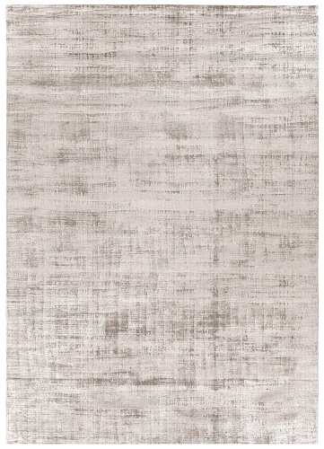 Gray Pearl Banana Silk Rug