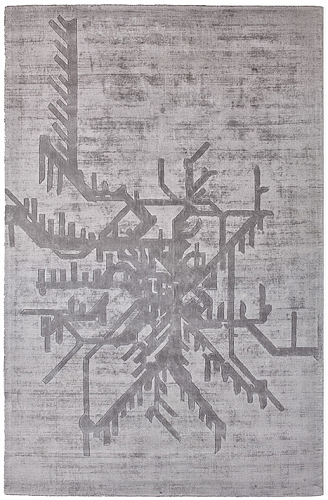 Metro Designer Indian Viscose Rug
