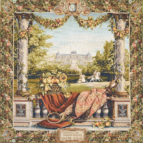 Terrace at the Castle Tapestry