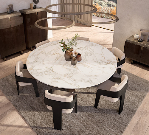 Round Dining Table