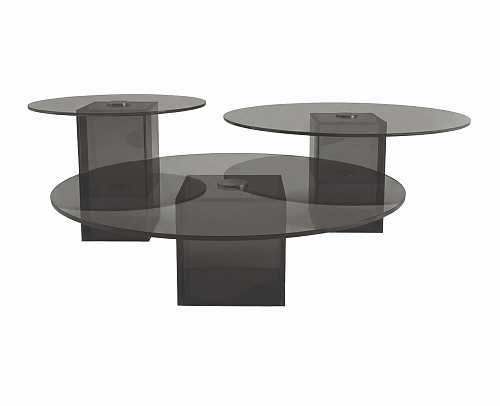 Totem Glass Coffee Table