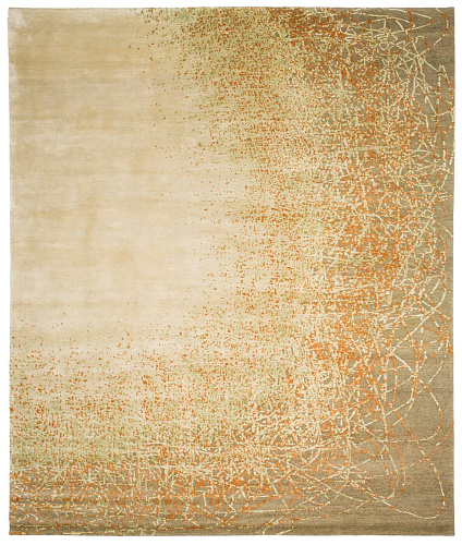 Ballpoint Art 4 Beige Rug