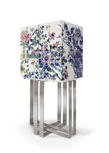 Mosaic Fairy Tale Designer Cabinet
