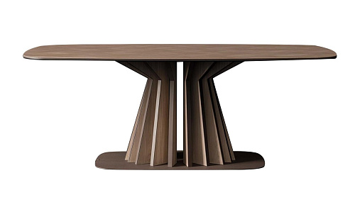 Sleek Light Rectangular Dining Table