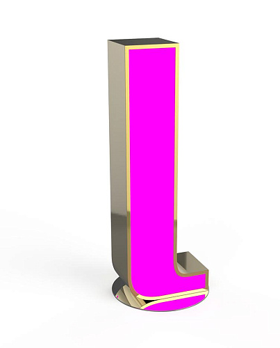 Illuminated Alphabet L