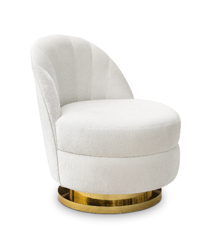 Gavin White Single Sofa