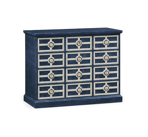 Midmoor Chest of Drawers Blue Painted