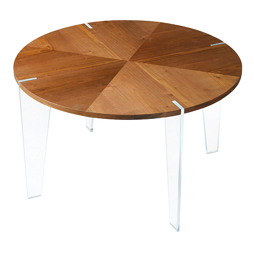 Sospeso Artisan Round Brown Table