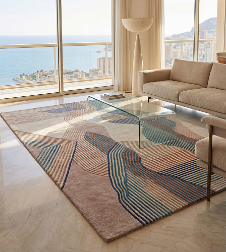Vertical Currents Rug