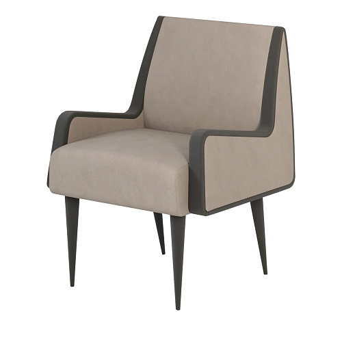 Beige Italian Statement Chair