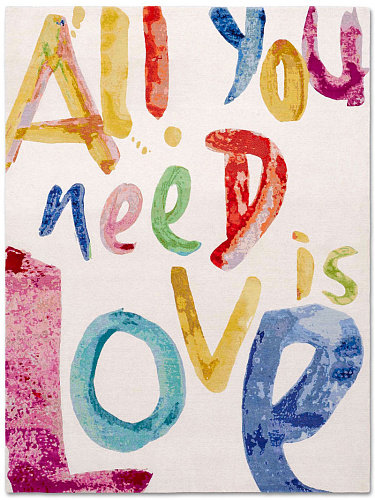 All You need is Love Luxury Hand-Knotted Rug