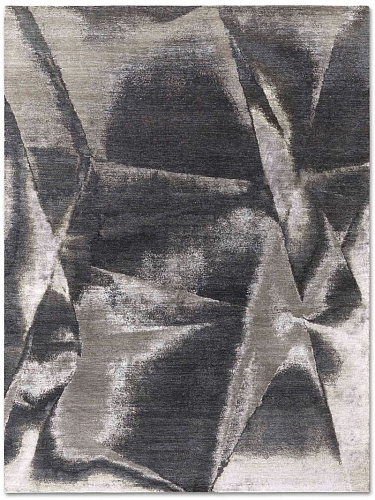 Charcoal Luxury Hand-Knotted Rug