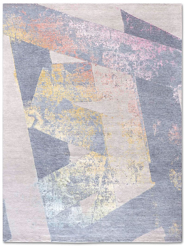 Pastel Sun Hand-Woven Rug