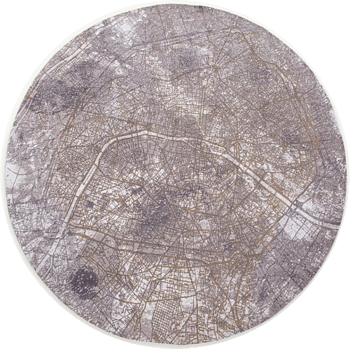Space Trip 9322 Round Rug