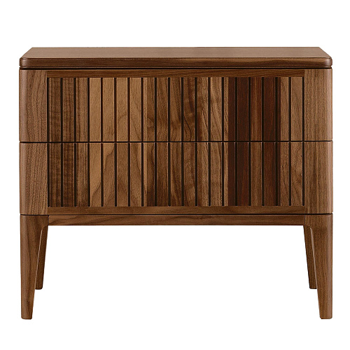 Eleva Deluxe Brown Nightstand