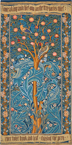 The Woodpecker, with Parchment, William Morris Tapestry