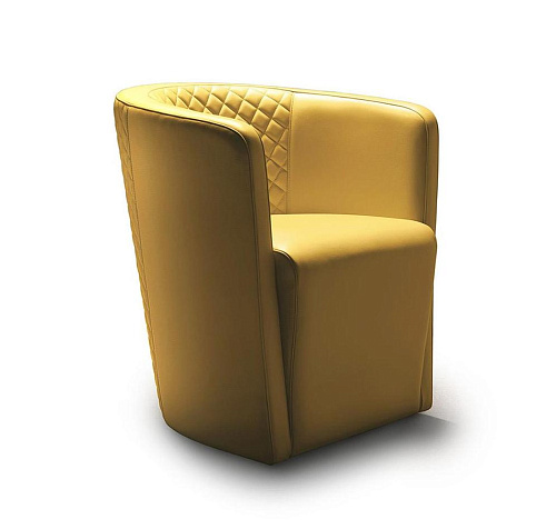Yellow High Armchair