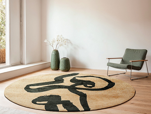 Garden Spirit 9848 Round Rug