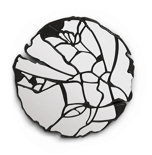Handcrafted Ivory Mirror