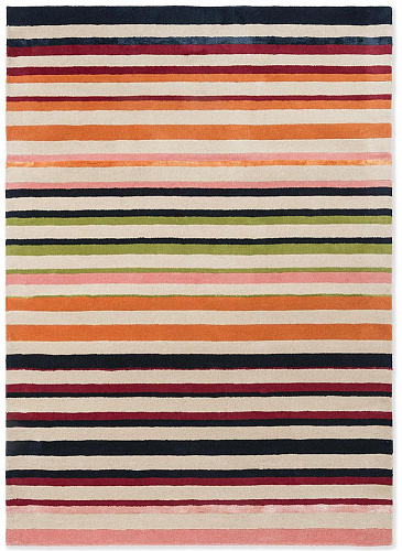 Calla Pomegranate/Clementine Rug